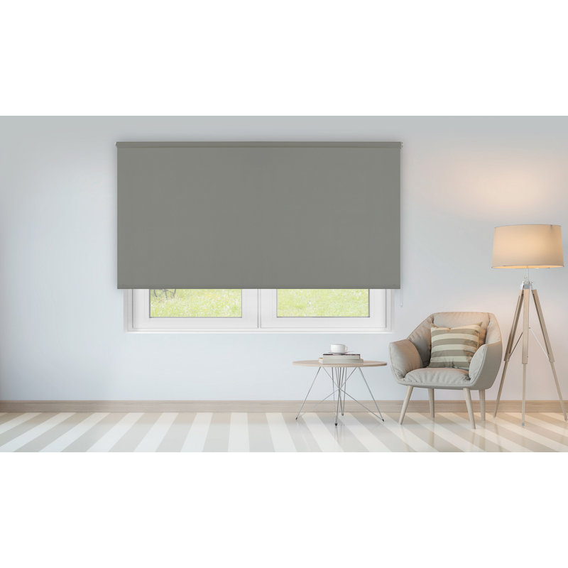 Semi Sheer Roller Blind, Grey, 250 cm L x 150 cm W