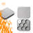 Outset Silicone Burger Press and Storage Tray With Lid, 8 Burger Capacity