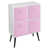 White/Light Pink/Pine selected