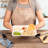 Compostable Disposable Paper 5 Section Trays - 125 Pack