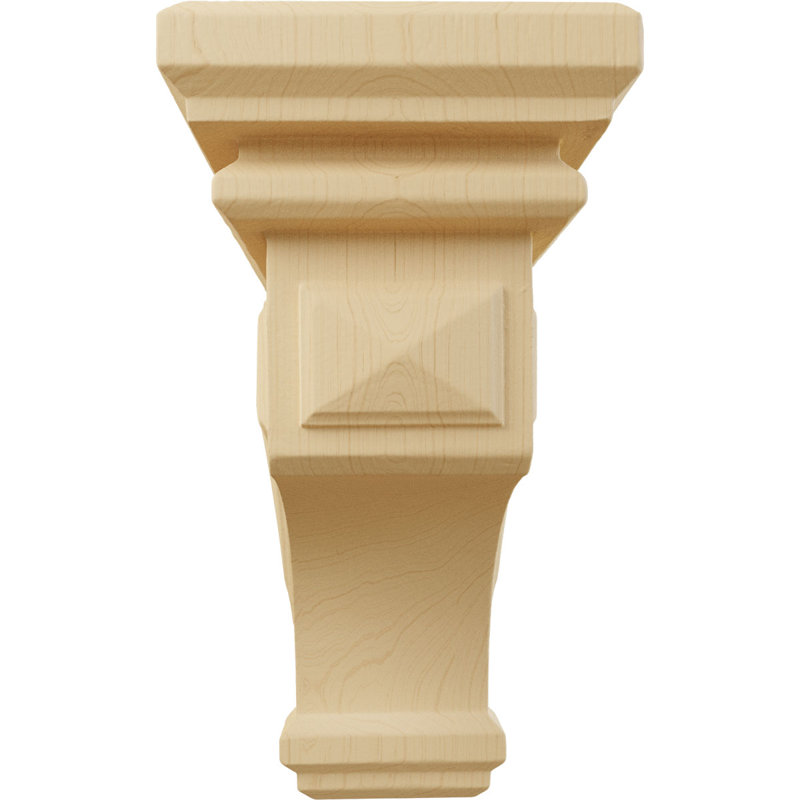 Petit corbeau de bois aulne l 4 po x P 4 3/4 po x H 8 po (paquet de 6), Aulne