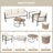 Outdoor Wicker Sofa Seating Group-258582117