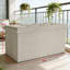 Banc de rangement pliant rembourré 30 pouces avec dessus capitonné Home Design Florence