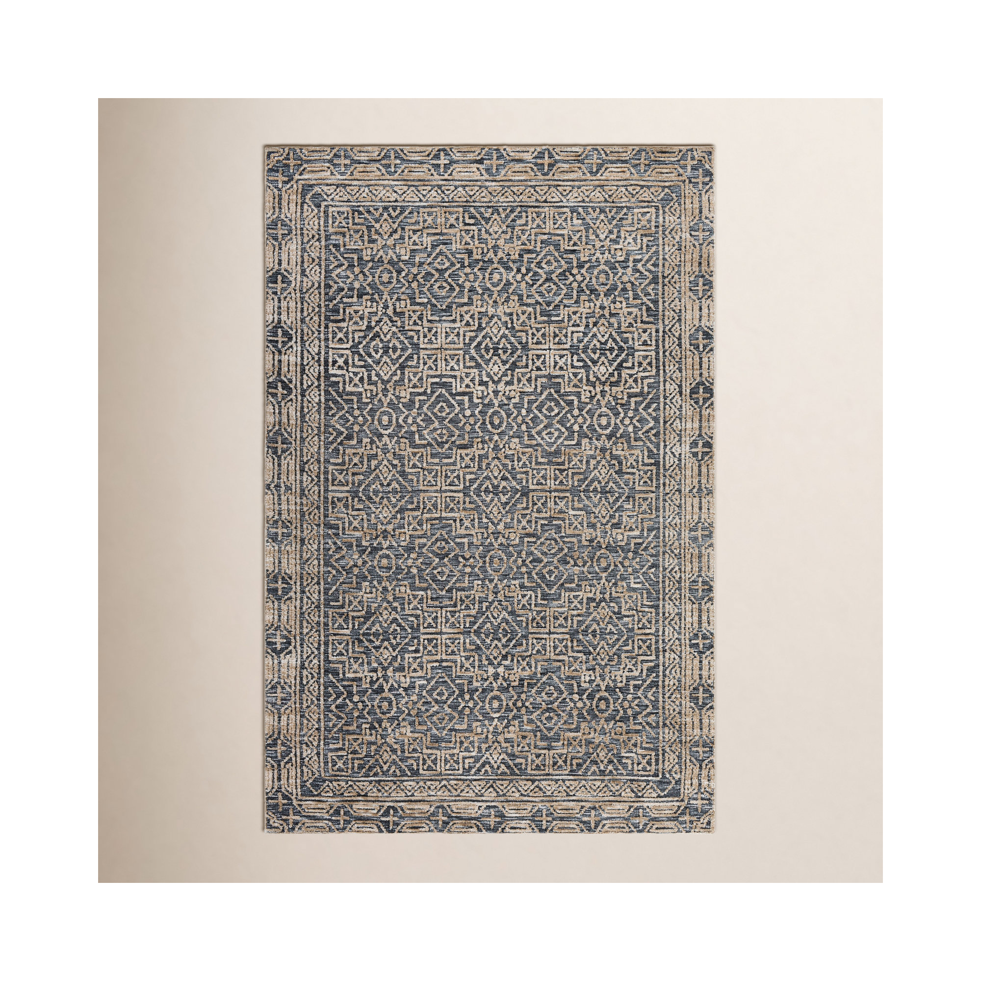 Nordenson Handmade Rug, Rectangle 2' x 3'