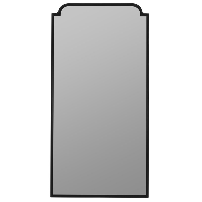 Heidi Arch Metal Mirror, Black