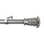 Tringle à rideaux simple ajustable Debolt-21683812-21683814