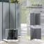 172cm H x 221cm W Metal,Polyester Fence Panels Included