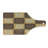 Ambesonne Board Game Tempered Glass Cutting Board Checkered Chess Square Brown and Pale Brown