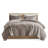 Grey Shaggy Long Fur Bedding - Full/queen, , Soft Warm Full/queen Bed Comforter ,