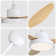 47-Inch White Ceiling Fan With Remote, 3-Color LED & Reversible DC Motor