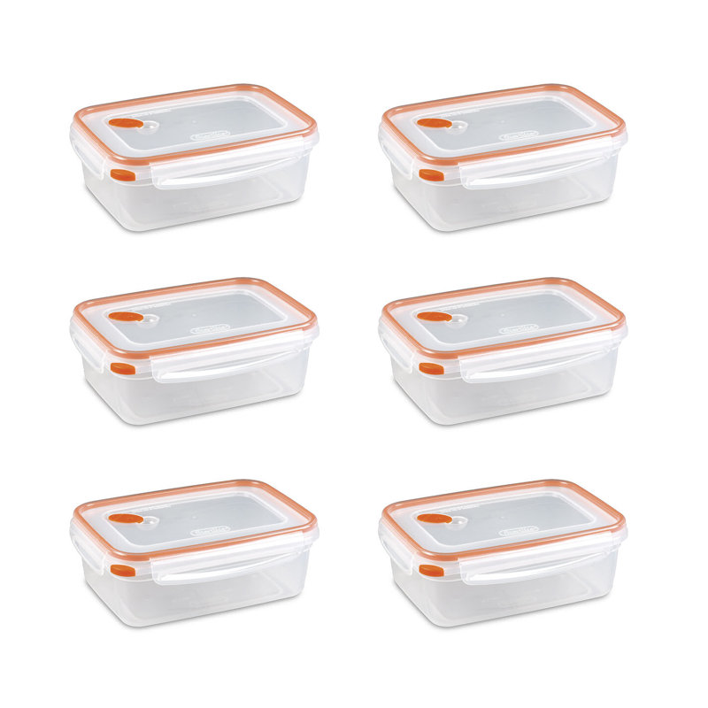 6 Container Food Storage Set