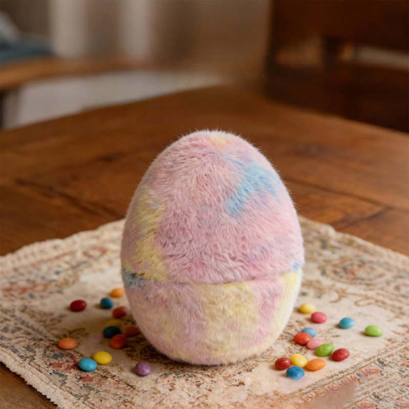  Easter Eggs Plushs Eggshells Holiday Party Decorations Candy Gift Storage Easter Egg Gift Boxes