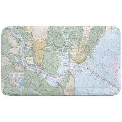 Tapis de bain St Simons Sound, GA