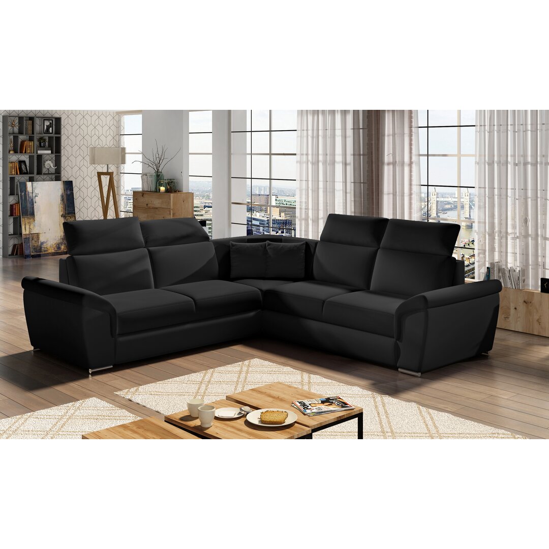 Ecksofa Garman mit Bettfunktion