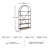 Risa Unfinished Bookcase