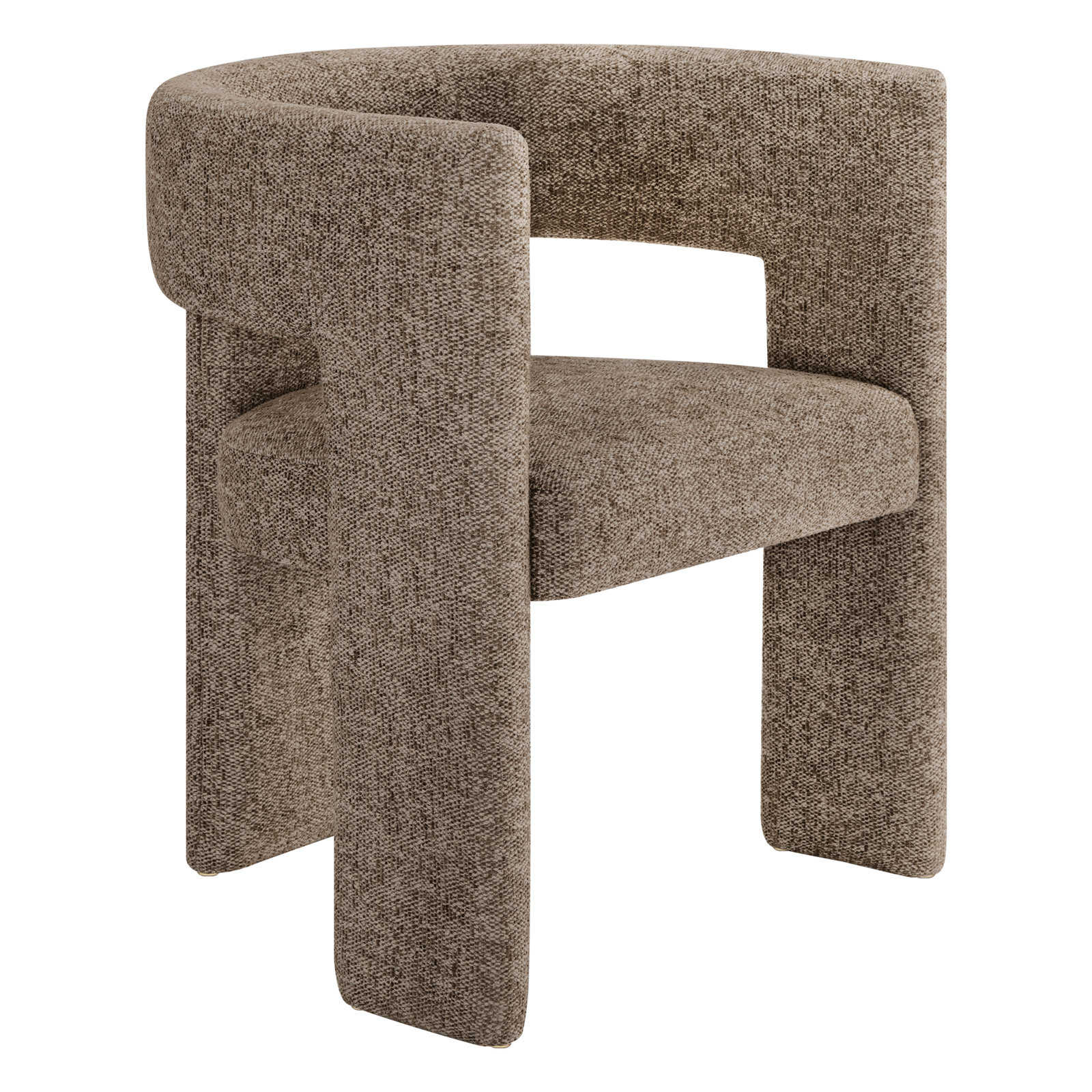 Linen Dining Armchair, Ojai Earth