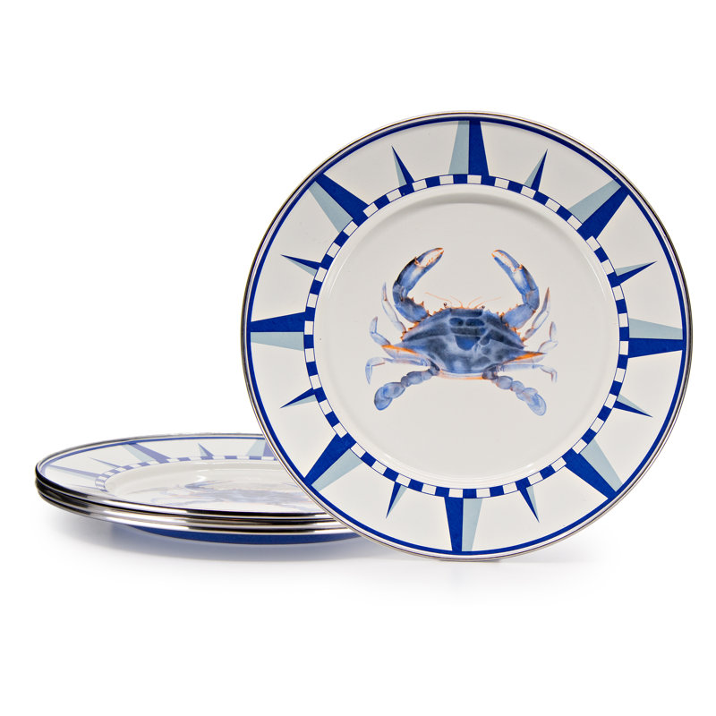 Blue Crab 10.5" Dinner Plate