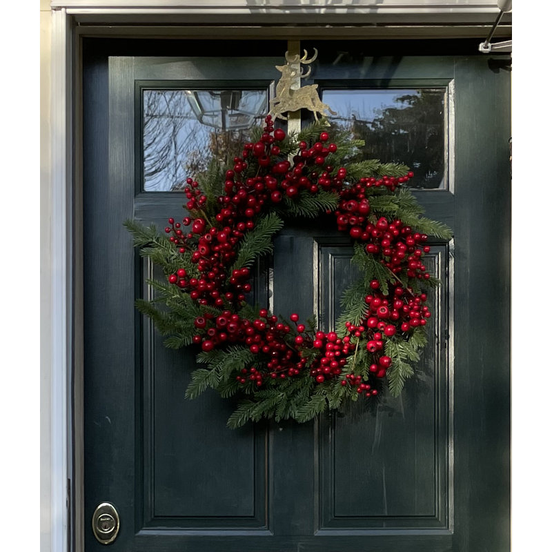 Handcrafted Metal 1'' Wreath Hanger