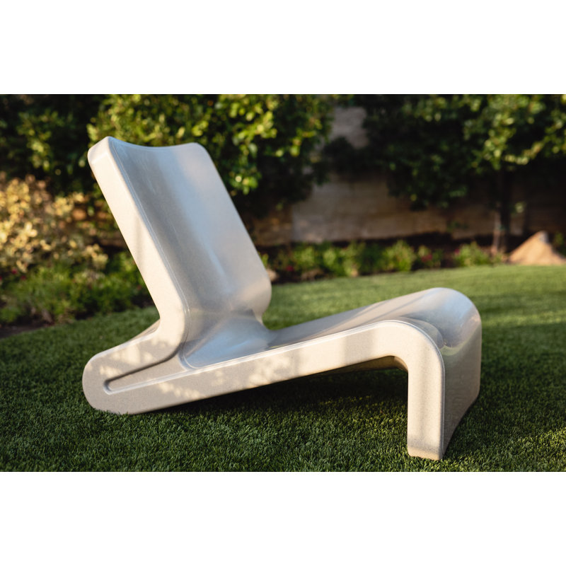 Line Outdoor Lounge Chair, Sandstone