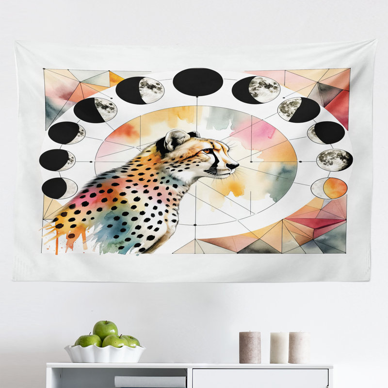 Tapisserie en microfibre, H 30 po x l 45 po