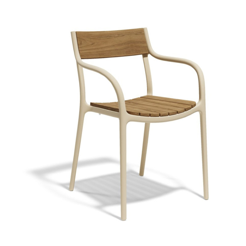 Madison Wood Chair, Cream