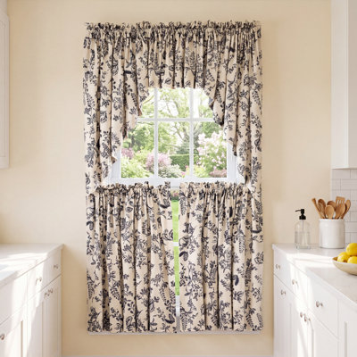 Toile Cotton Cafe Curtain