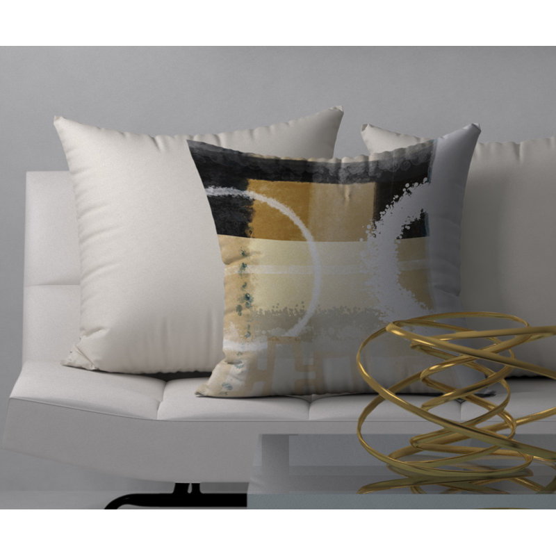 Reversible Throw Pillow, 24" x 24"