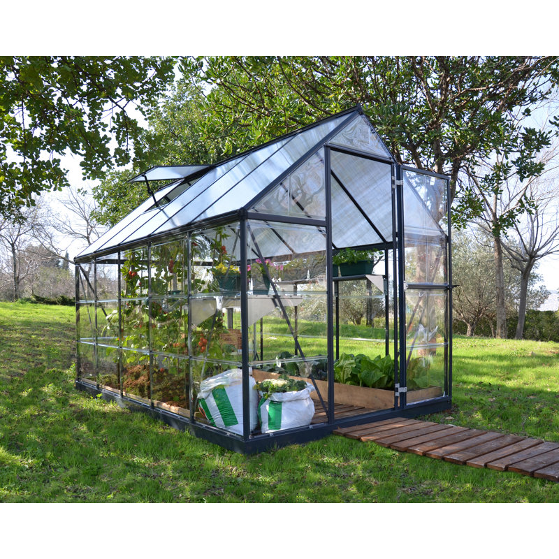 Hobby Greenhouse, 208cm H x 185cm W x 306cm D