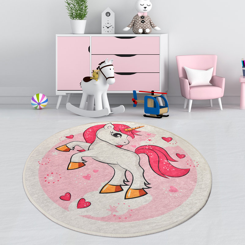 Round Terzenbach Shag 100cm X 100cm Area Rug