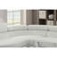Ensemble de canapé modulaire en cuir synthétique 2 pièces Living Room Furniture-151525055