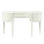 Coiffeuse et miroir Dorothy, finition ivoire