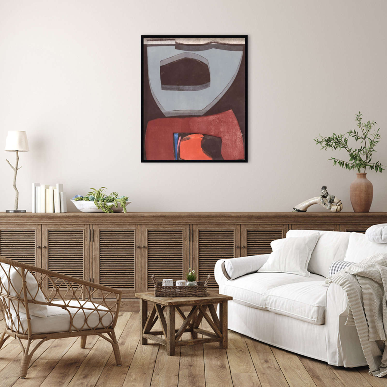 Solano "Istanbul 12" Print by Rob Delamater, 41" H x 35" W, Black
