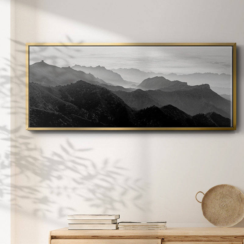 Jinshanling Mountains - Toile encadrée, H 20 po x l 50 po