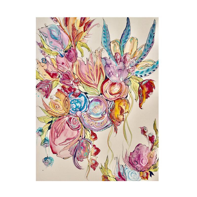 Art mural sur toile tendue - Amy Tieman «A New Day» pour décoration de salon, de chambre à coucher ou de bureau - 14 x 19
