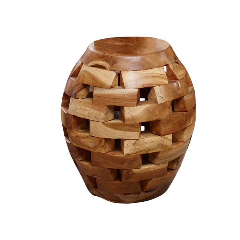 Unika Solid Wood End Table