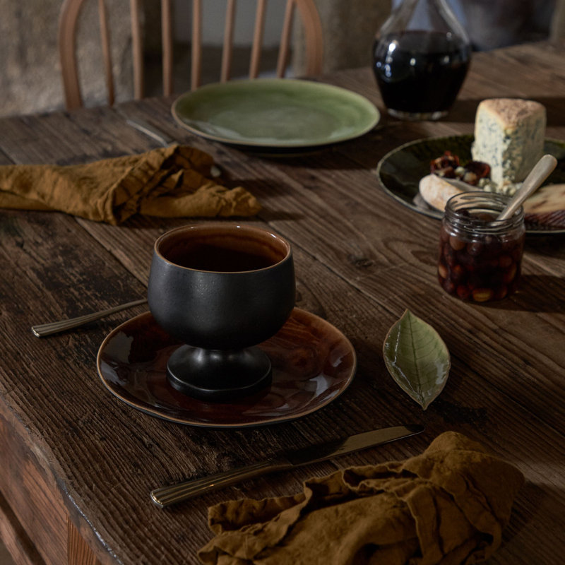 Riviera Stoneware Condiment Server