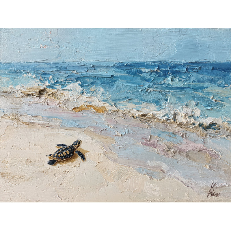 Toile tendue Hatchling to Sea I