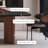 Nut-brown Rectangular Sintered Stone tabletop Dining Table-378864500