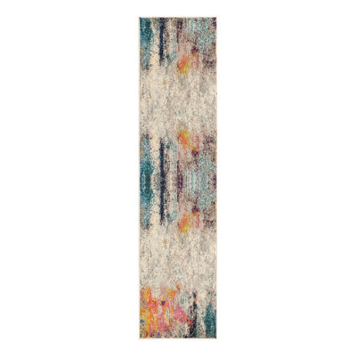 Keimar Washable Abstract Indoor Rug