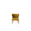Élégant fauteuil à oreilles 25,6 po x 31,5 po x 25,6 po | Structure en bois de hêtre robuste avec tissu 100% polyuréthane, acrylique et polyester facile à nettoyer | Parfait pour les décors modernes et scandinaves, sièges confortables en mousse de 32 po.-1934362031