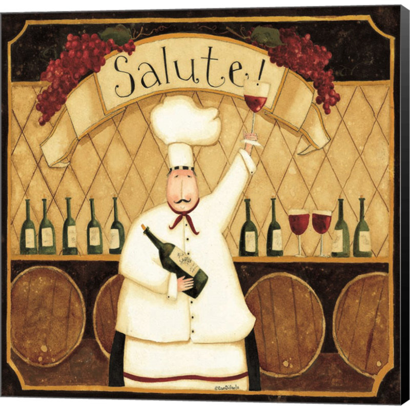 «Salute» par Dan Dipaolo, impression sur toile non encadrée