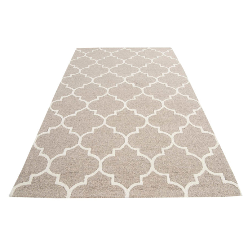 Tapis beige foncé Parris