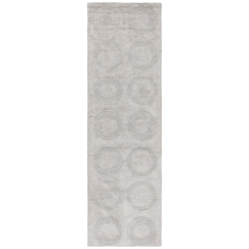 Tapis gris Easy Care, Tapis de couloir 2 pi 3 po x 8 pi