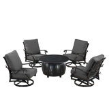 Malillani Outdoor 6 - Piece Conversation Set