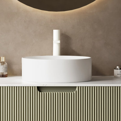 Lavabo en céramique 14 po Modern