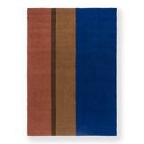 Habitat Festival Hand Tufted Striped Area Rug in Blue/Brown/Red/Green