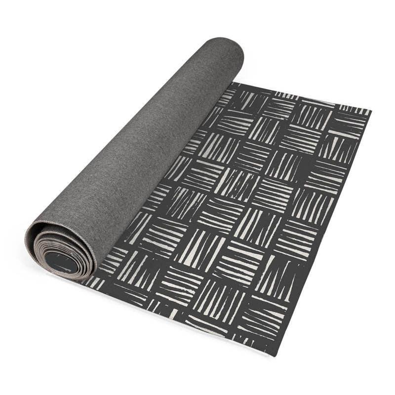 Lash Locked Non-Slip Outdoor Rug, Runner 2'6" x 8'