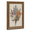 Cadre mural vintage orné de motifs floraux – Cadre décoratif doré pour œuvres d'art.-1406167656