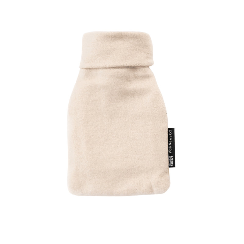 CosyPanda Mini Hot Water Bottles Not Available Water Bottle, Beige