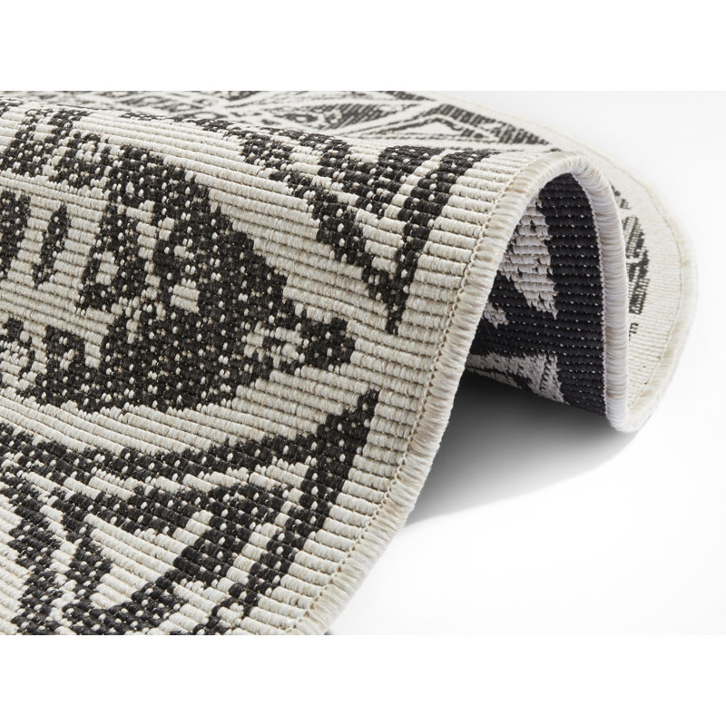 Lilja Flatweave Beige Rug, Round 140cm